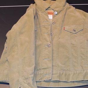 Women's S Tan Levi's(Levi Strauss) Corduroy Jacket
